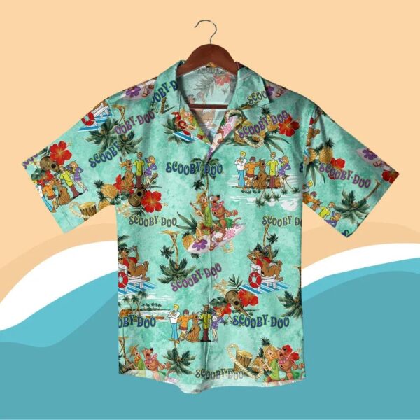 Scooby, Shaggy, and the Mystery Hawaiian Shirt And Short Scooby, Shaggy, and the Mystery Hawaiian Shirt And Short