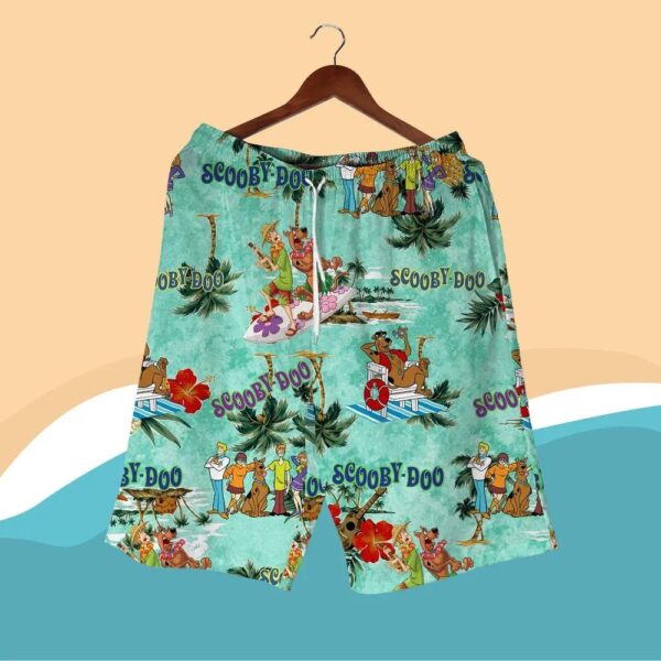 Scooby, Shaggy, and the Mystery Hawaiian Shirt And Short Scooby, Shaggy, and the Mystery Hawaiian Shirt And Short