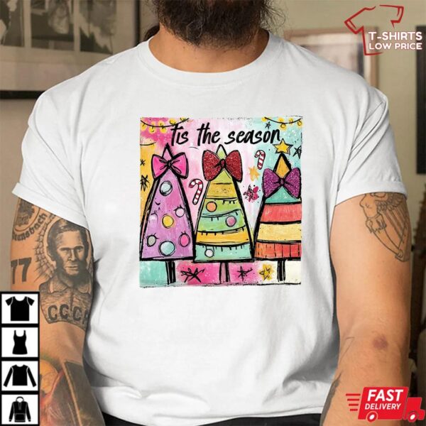 Preppy tis the season Christmas Tree Shirt Preppy tis the season Christmas Tree Shirt