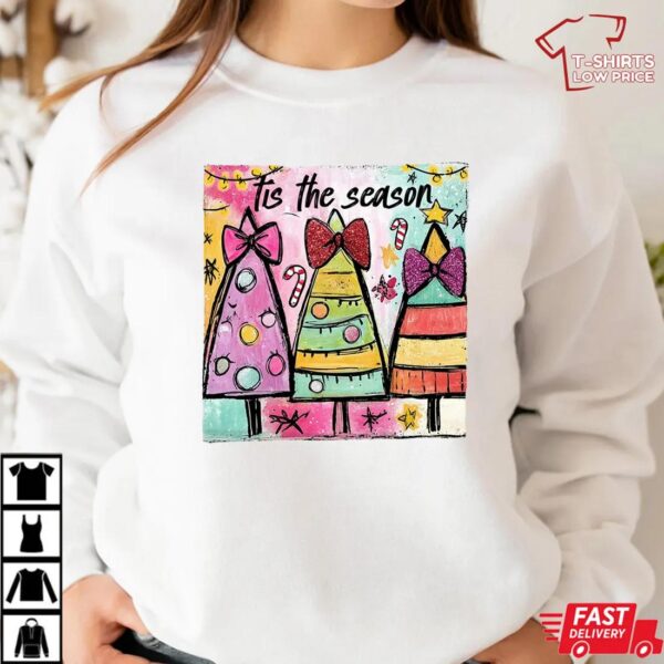 Preppy tis the season Christmas Tree Shirt Preppy tis the season Christmas Tree Shirt