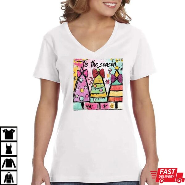 Preppy tis the season Christmas Tree Shirt Preppy tis the season Christmas Tree Shirt
