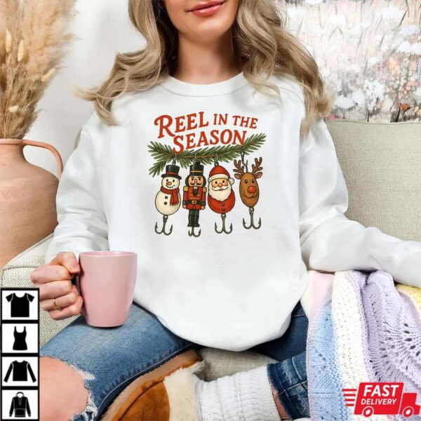 Christmas Fishing Shirt