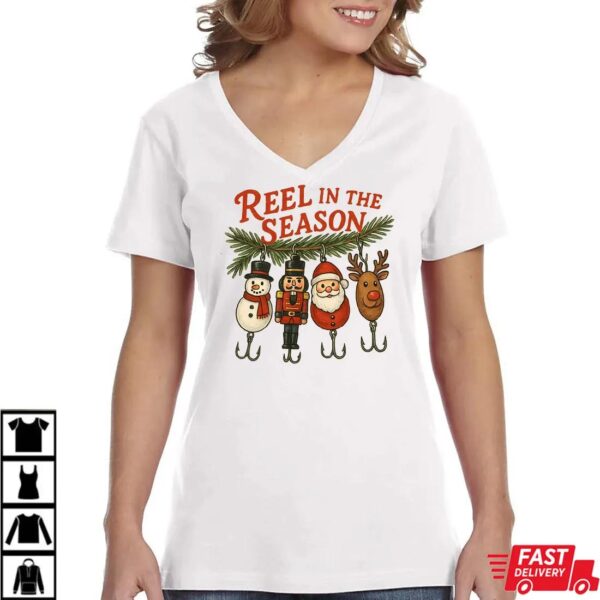 Christmas Fishing Shirt