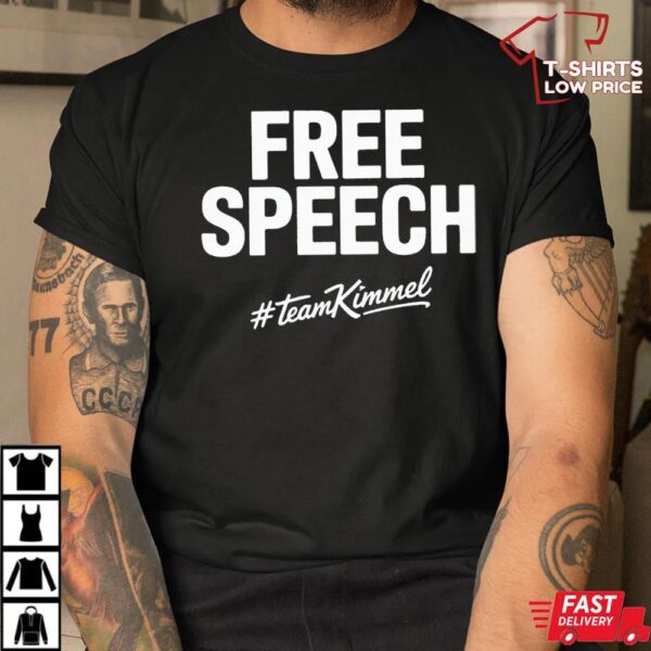 America Free Speech Freedom Shirt, Team Jimmy Kimmel Shirt America Free Speech Freedom Shirt, Team Jimmy Kimmel Shirt