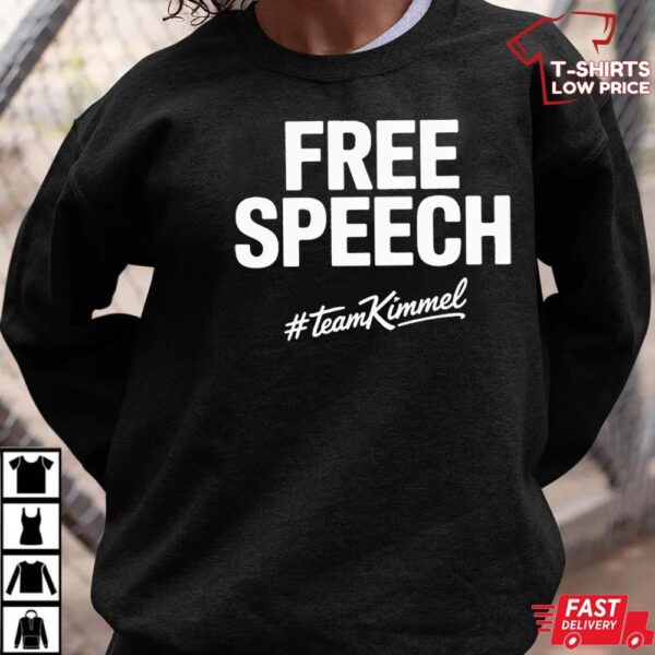 America Free Speech Freedom Shirt, Team Jimmy Kimmel Shirt America Free Speech Freedom Shirt, Team Jimmy Kimmel Shirt