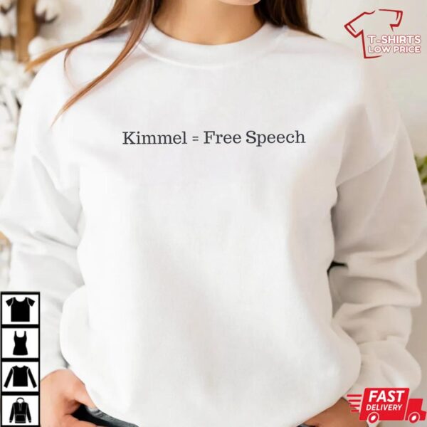 Kimmel = Free Speech Shirt, Censorship Protest Tee Kimmel = Free Speech Shirt, Censorship Protest Tee