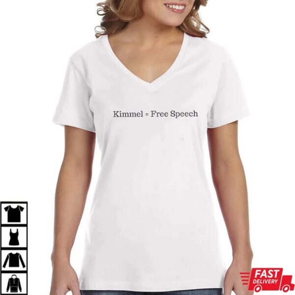 Kimmel = Free Speech Shirt, Censorship Protest Tee Kimmel = Free Speech Shirt, Censorship Protest Tee