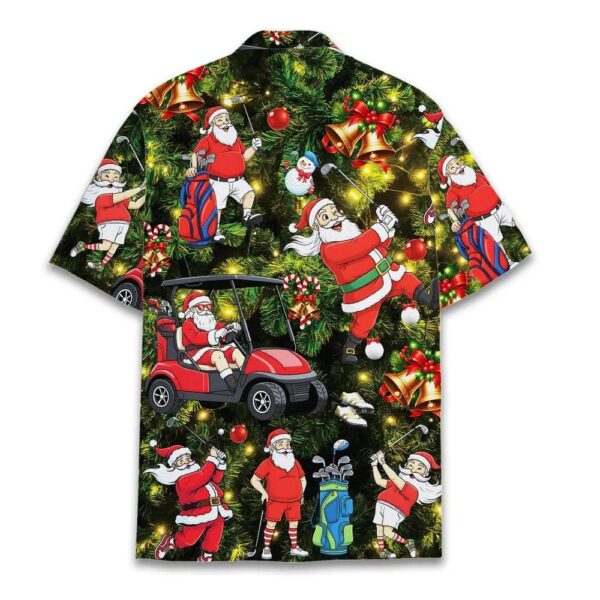 Santa Golf Hawaiian Shirt for Men Women Santa Golf Hawaiian Shirt for Men Women