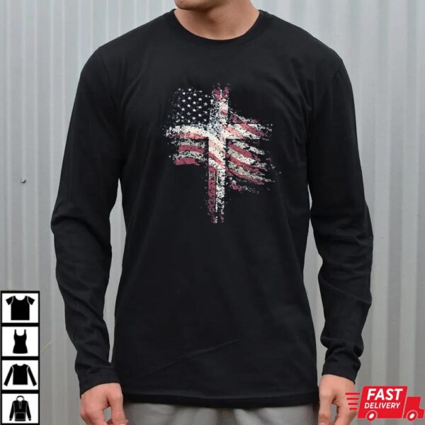 Faith Flag Freedom Graphic Tee Faith Flag Freedom Graphic Tee