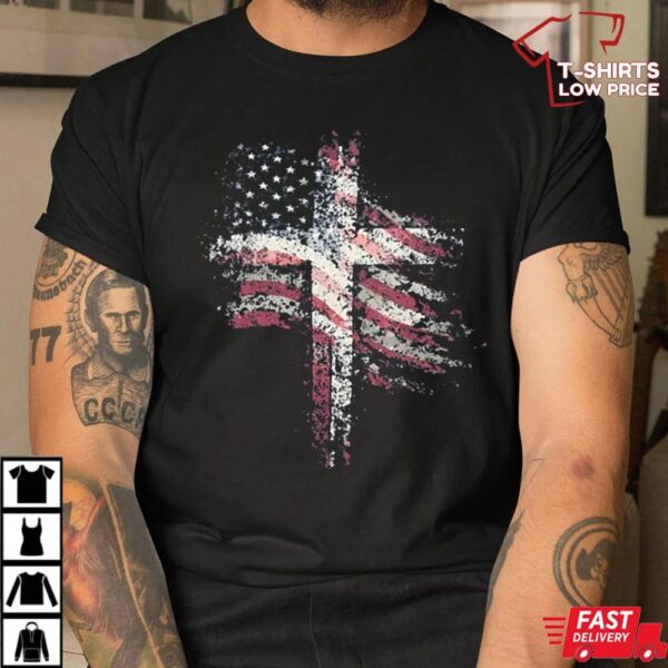 Faith Flag Freedom Graphic Tee Faith Flag Freedom Graphic Tee