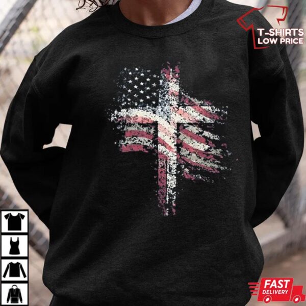 Faith Flag Freedom Graphic Tee Faith Flag Freedom Graphic Tee