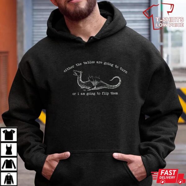 Funny Cryptid T-Shirt, Flipping Tables Pun Tee Funny Cryptid T-Shirt, Flipping Tables Pun Tee
