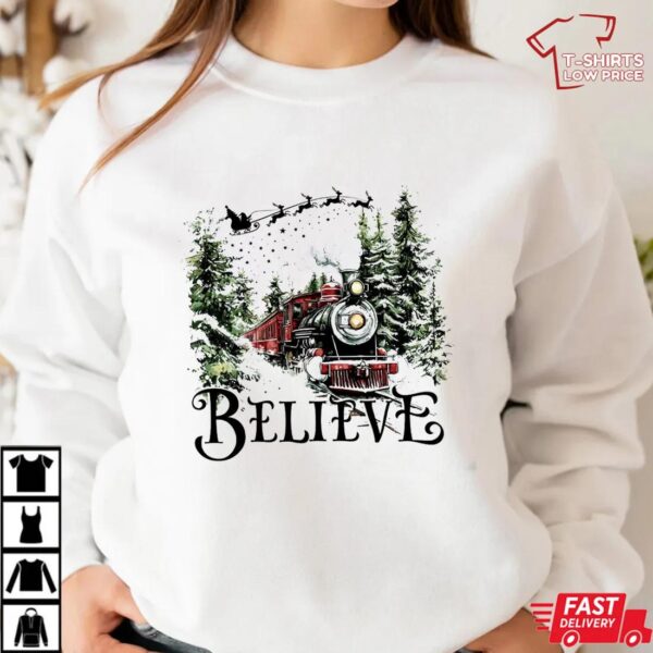 Polar Express Sweatshirt, Christmas Gift Polar Express Sweatshirt, Christmas Gift