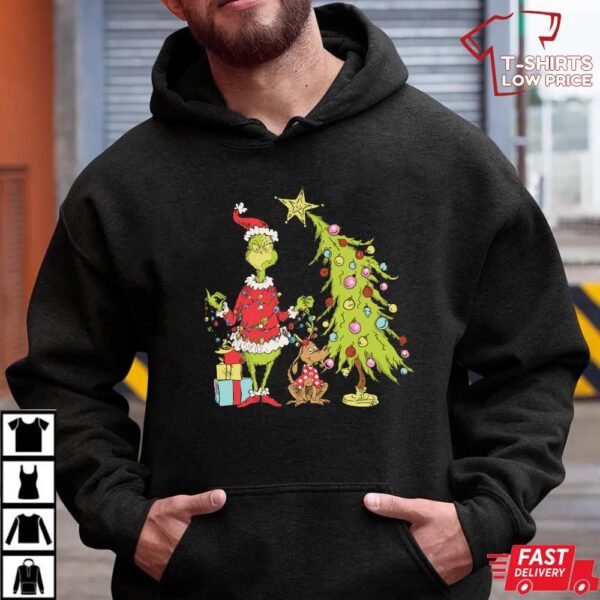 The Grinch Santa Claus Christmas T-Shirt