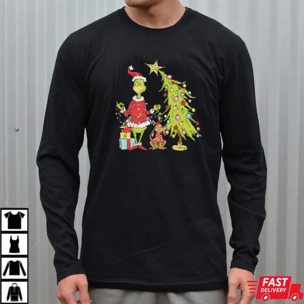 The Grinch Santa Claus Christmas T-Shirt