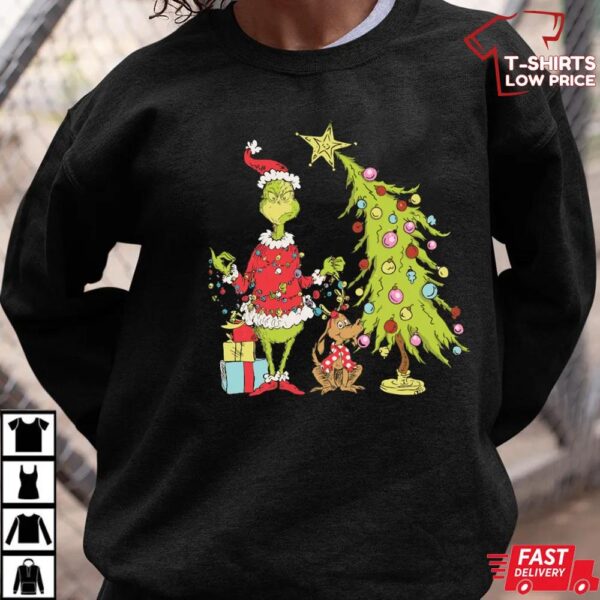The Grinch Santa Claus Christmas T-Shirt