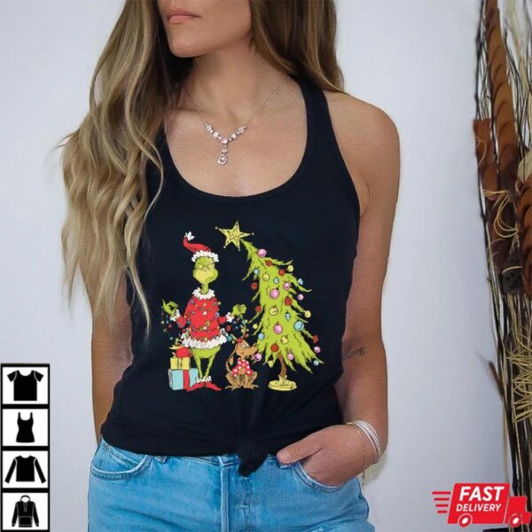 The Grinch Santa Claus Christmas T-Shirt