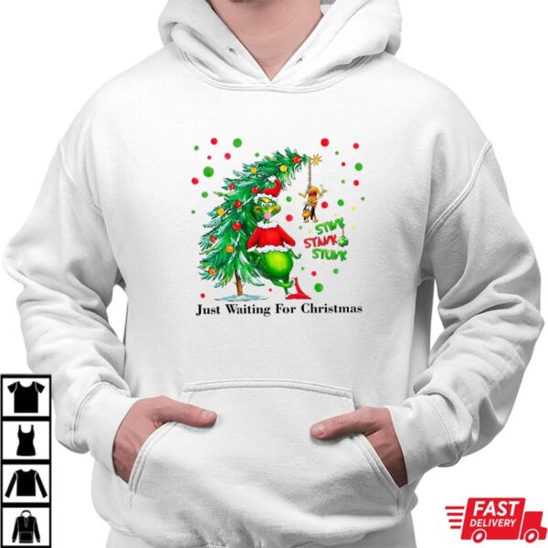 Grinch Just Waiting For Christmas Shirt Grinch Just Waiting For Christmas Shirt