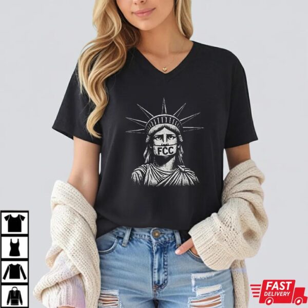 Free Speech Shirt – Freedom of Expression Tee, Anti FCC Censorship Protest T-Shirt