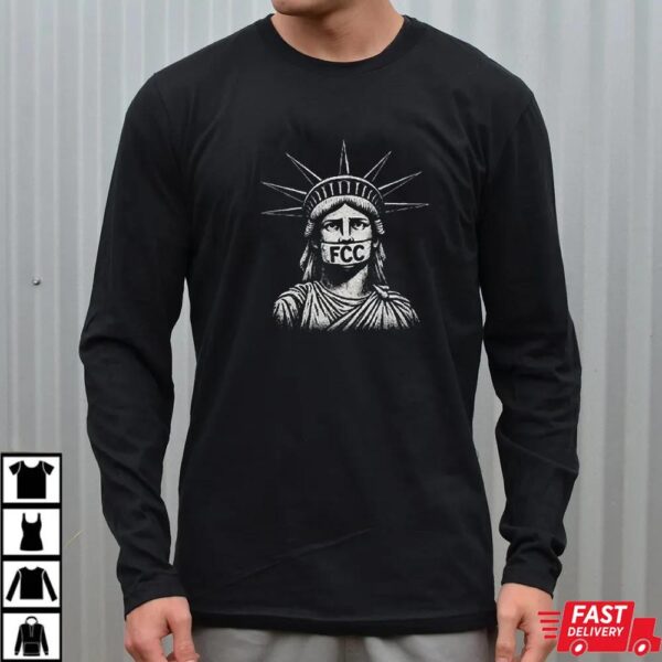 Free Speech Shirt – Freedom of Expression Tee, Anti FCC Censorship Protest T-Shirt