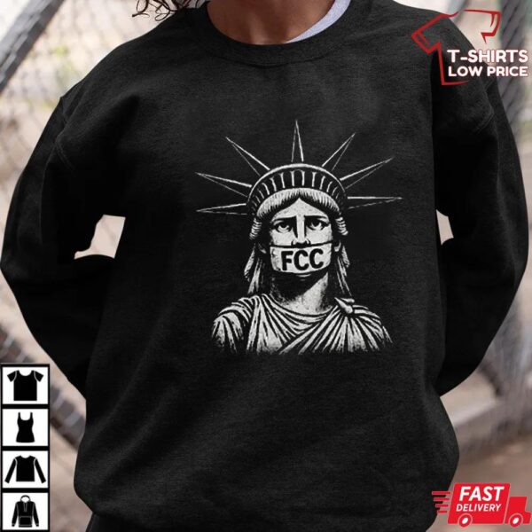 Free Speech Shirt – Freedom of Expression Tee, Anti FCC Censorship Protest T-Shirt