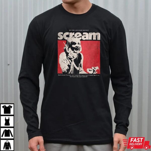 Scream Horror Movie T-Shirt – Do You Like Scary Movies Ghostface Tee Scream Horror Movie T-Shirt – Do You Like Scary Movies Ghostface Tee