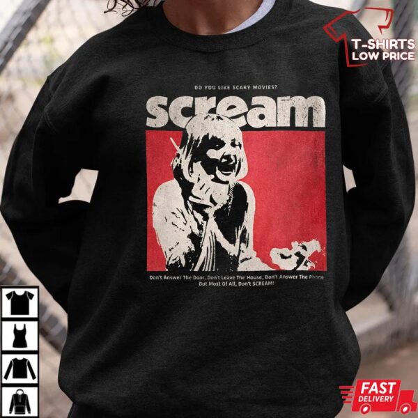 Scream Horror Movie T-Shirt – Do You Like Scary Movies Ghostface Tee Scream Horror Movie T-Shirt – Do You Like Scary Movies Ghostface Tee