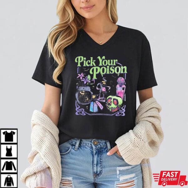 Pick Your Poison Vintage Shirt, Princess Halloween TShirt
