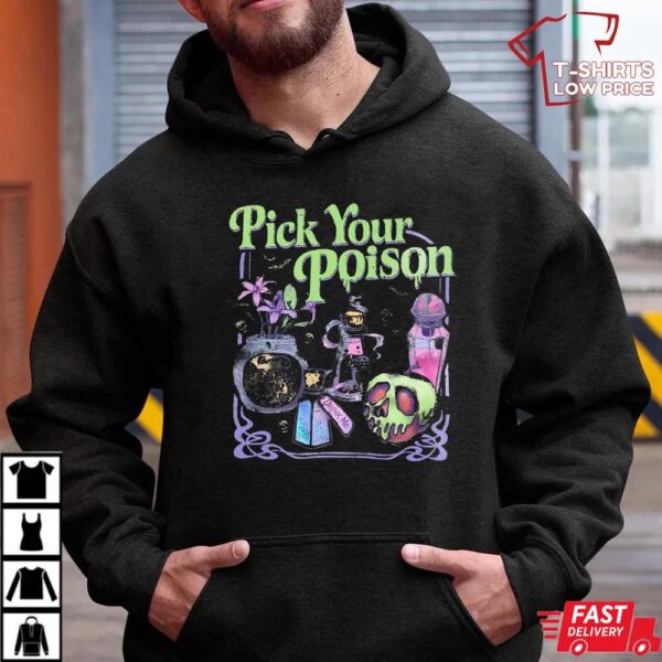 Pick Your Poison Vintage Shirt, Princess Halloween TShirt