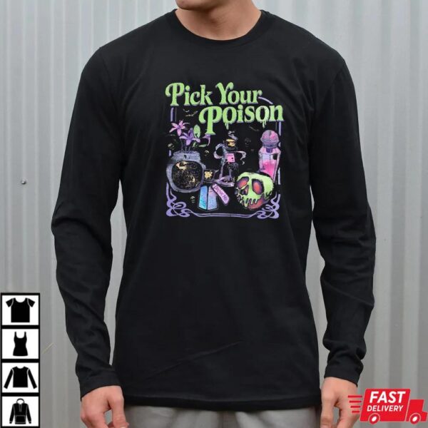 Pick Your Poison Vintage Shirt, Princess Halloween TShirt