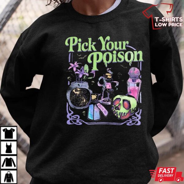 Pick Your Poison Vintage Shirt, Princess Halloween TShirt