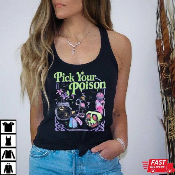 Pick Your Poison Vintage Shirt, Princess Halloween TShirt