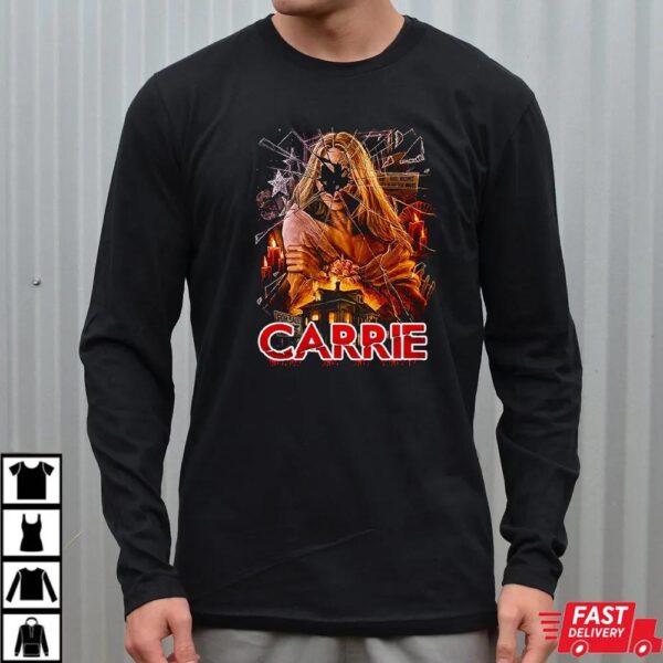 Carrie Horror Movie T-Shirt – Stephen King Classic Vintage Tee Carrie Horror Movie T-Shirt – Stephen King Classic Vintage Tee