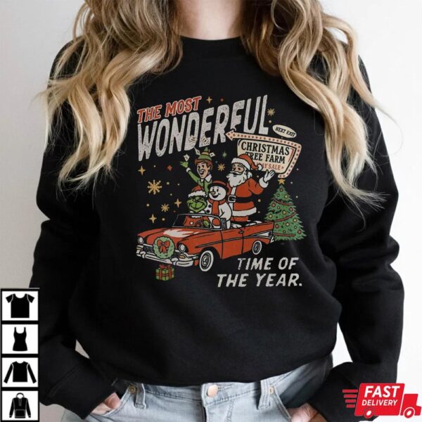 The Most Wonderful Time of the Year Christmas Shirt – Funny Santa Grinch Snowman Elf Tee The Most Wonderful Time of the Year Christmas Shirt – Funny Santa Grinch Snowman Elf Tee