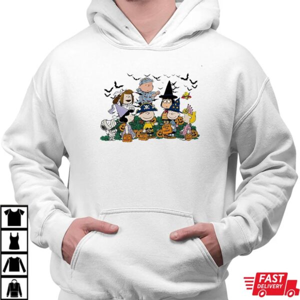 Peanuts Halloween Trick or Treat Shirt – Charlie Brown Snoopy Costume Tee Peanuts Halloween Trick or Treat Shirt – Charlie Brown Snoopy Costume Tee