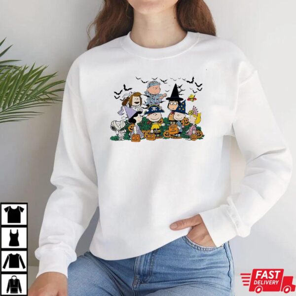 Peanuts Halloween Trick or Treat Shirt – Charlie Brown Snoopy Costume Tee Peanuts Halloween Trick or Treat Shirt – Charlie Brown Snoopy Costume Tee