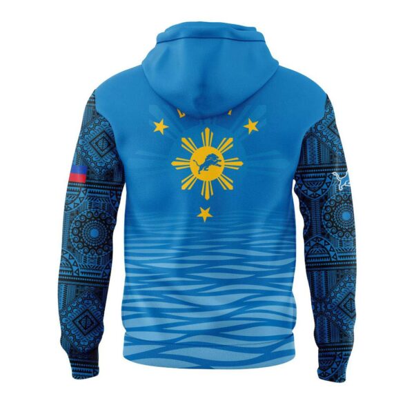 Detroit Lions NFL Honor Filipino Heritage 2025 October Stay Strong 3D Hoodie