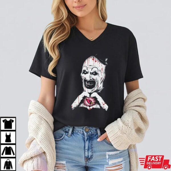 The Clown Arizona Cardinals Halloween Shirt