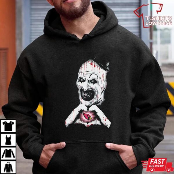 The Clown Arizona Cardinals Halloween Shirt