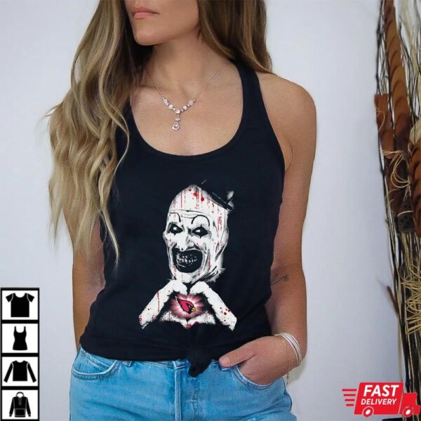 The Clown Arizona Cardinals Halloween Shirt