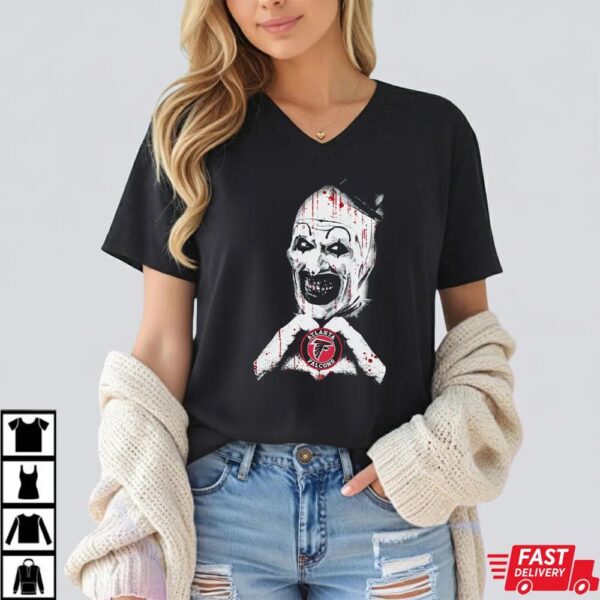 The Clown Atlanta Falcons Halloween Shirt The Clown Atlanta Falcons Halloween Shirt