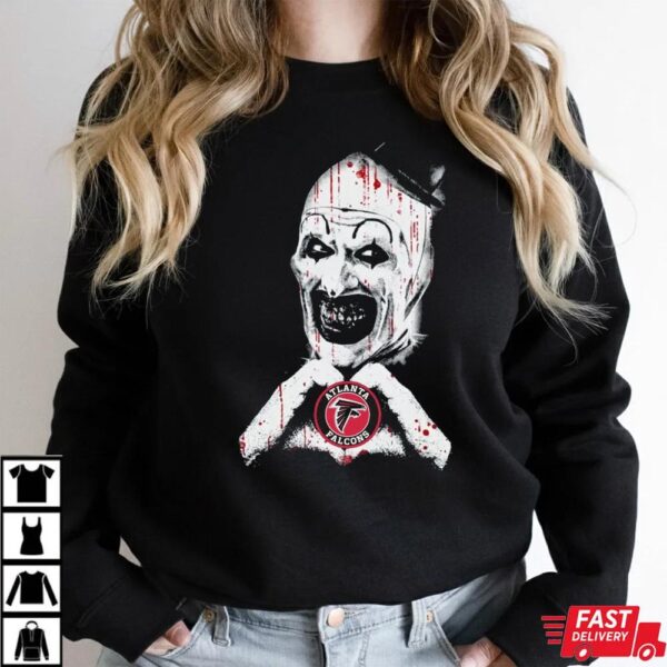 The Clown Atlanta Falcons Halloween Shirt The Clown Atlanta Falcons Halloween Shirt