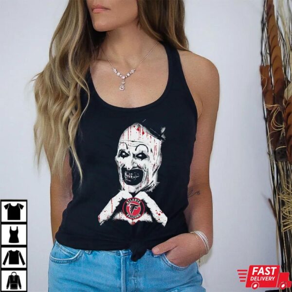 The Clown Atlanta Falcons Halloween Shirt The Clown Atlanta Falcons Halloween Shirt
