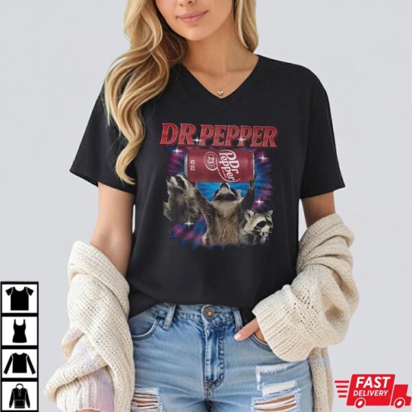 Vintage Three Raccoons Dr Pepper Shirt
