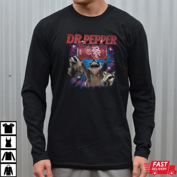 Vintage Three Raccoons Dr Pepper Shirt