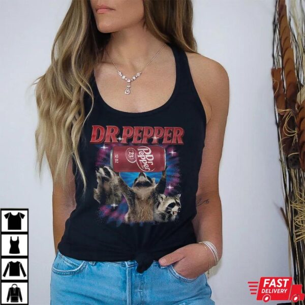 Vintage Three Raccoons Dr Pepper Shirt