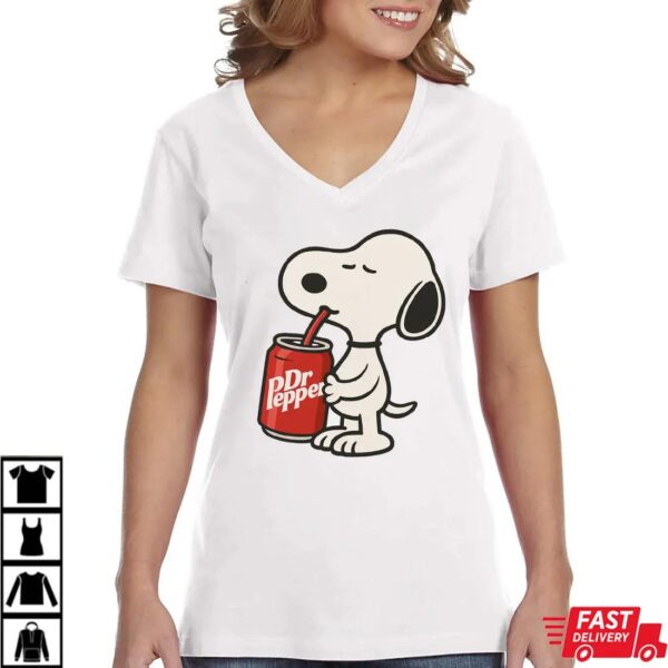 Snoopy Powered by Dr Pepper T-Shirt Snoopy Powered by Dr Pepper T-Shirt
