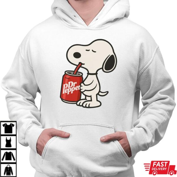 Snoopy Powered by Dr Pepper T-Shirt Snoopy Powered by Dr Pepper T-Shirt