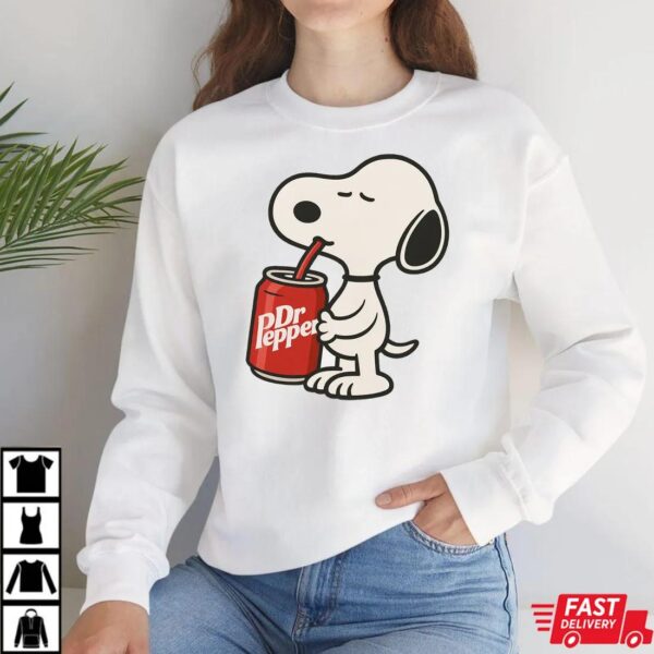 Snoopy Powered by Dr Pepper T-Shirt Snoopy Powered by Dr Pepper T-Shirt