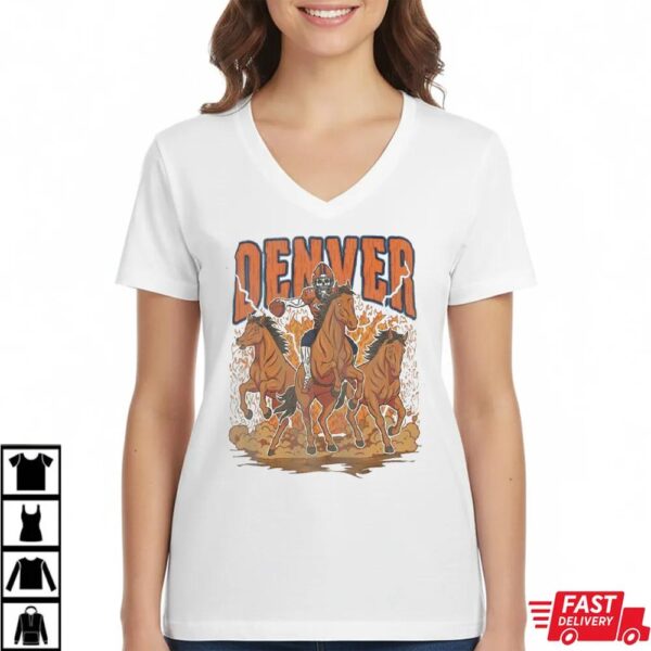 Vintage Denver Broncos Football T-Shirt Vintage Denver Broncos Football T-Shirt